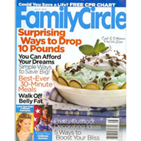 Jamie Kreitman in Family Circle Magazine