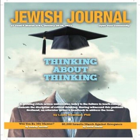 Thinking Critically in College Book Jewish Journal Cover Story
