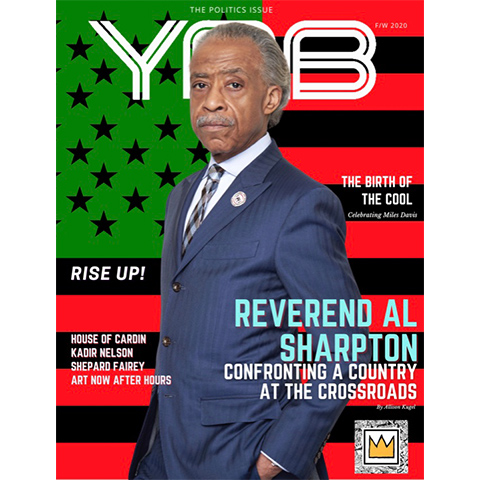 Reverend Al Sharpton Covers YRB Magazine