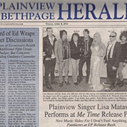 Country Artist Lisa Matassa in The Plainview Old Bethpage Herald