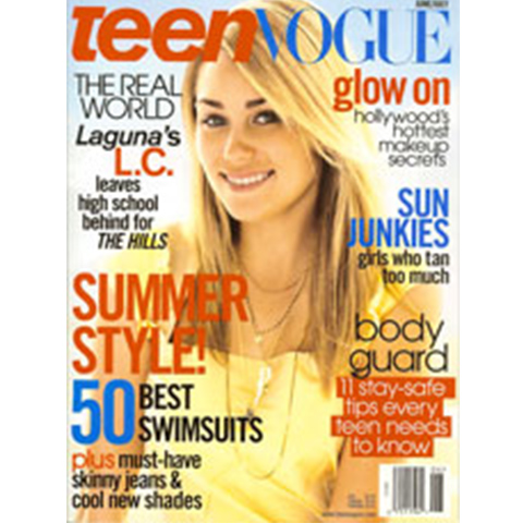 Wendy Young and Ergo Pro in Teen Vogue Magazine