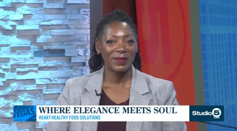 Chef Rene Johnson on FOX 5 Las Vegas Image