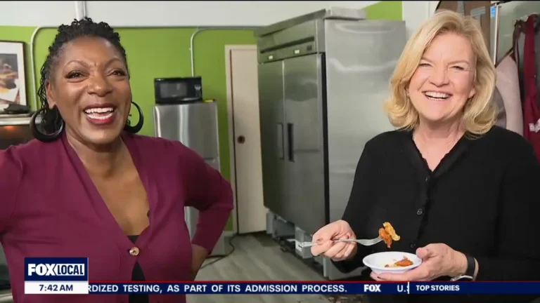 Chef Rene Johnson on KTVU FOX San Francisco